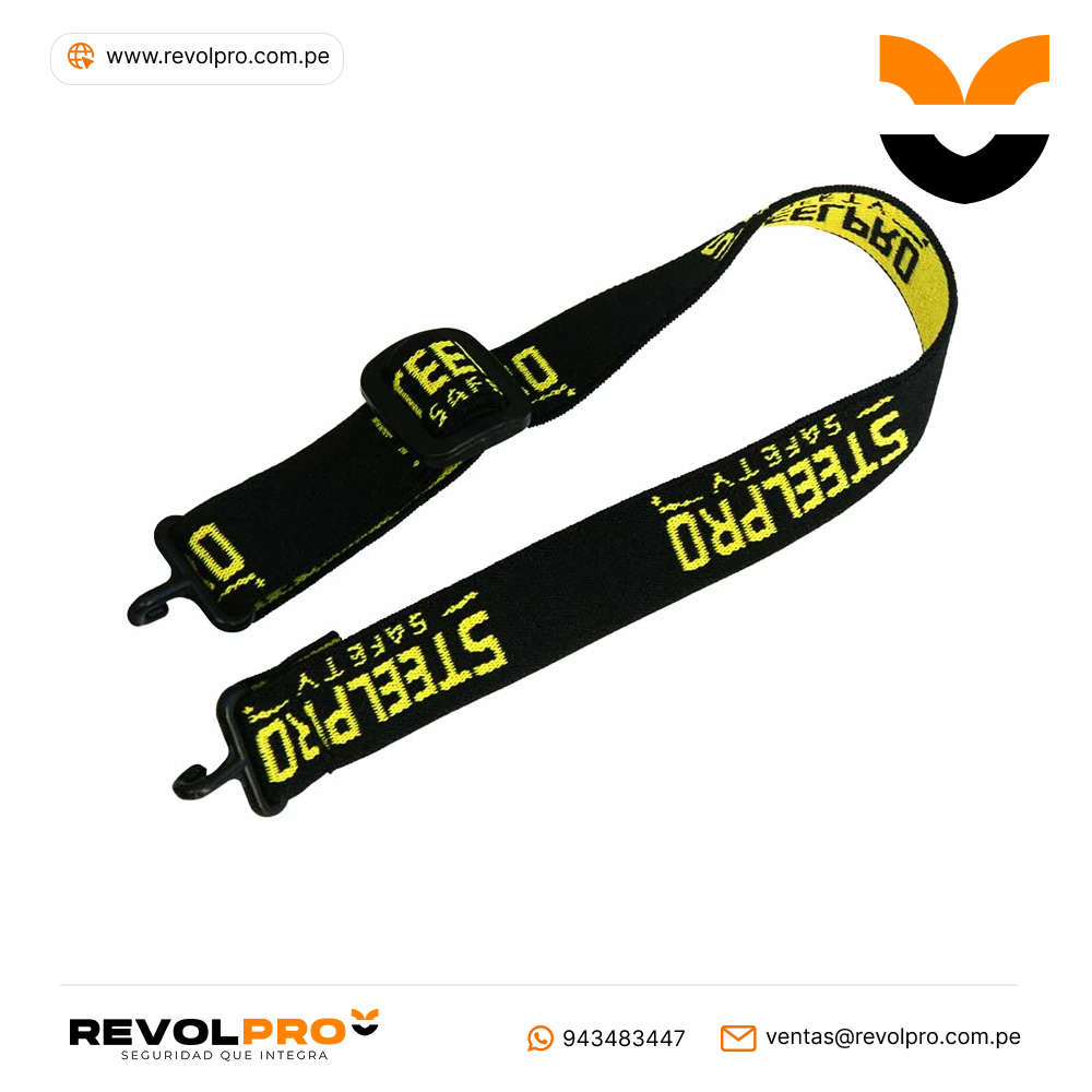 Barbiquejo Dielectrico Regulable 10un Steelpro