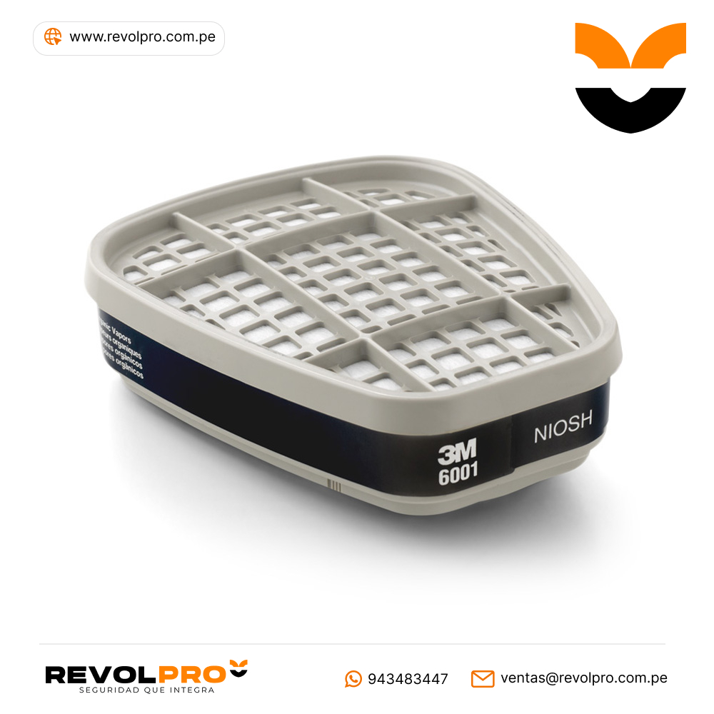 Cartucho 3M 6001 Vapor Organico