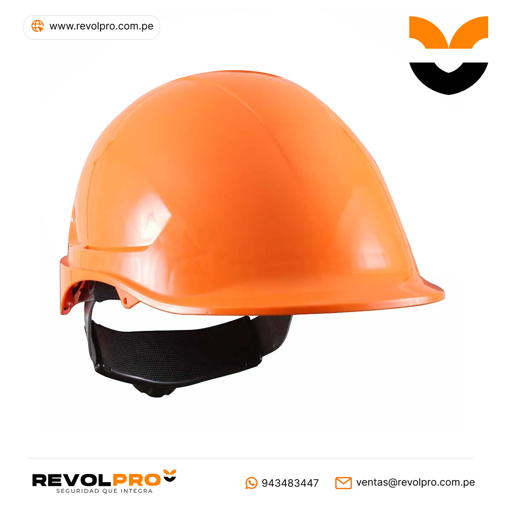 Casco ABS MTA Full Naranjo Steelpro