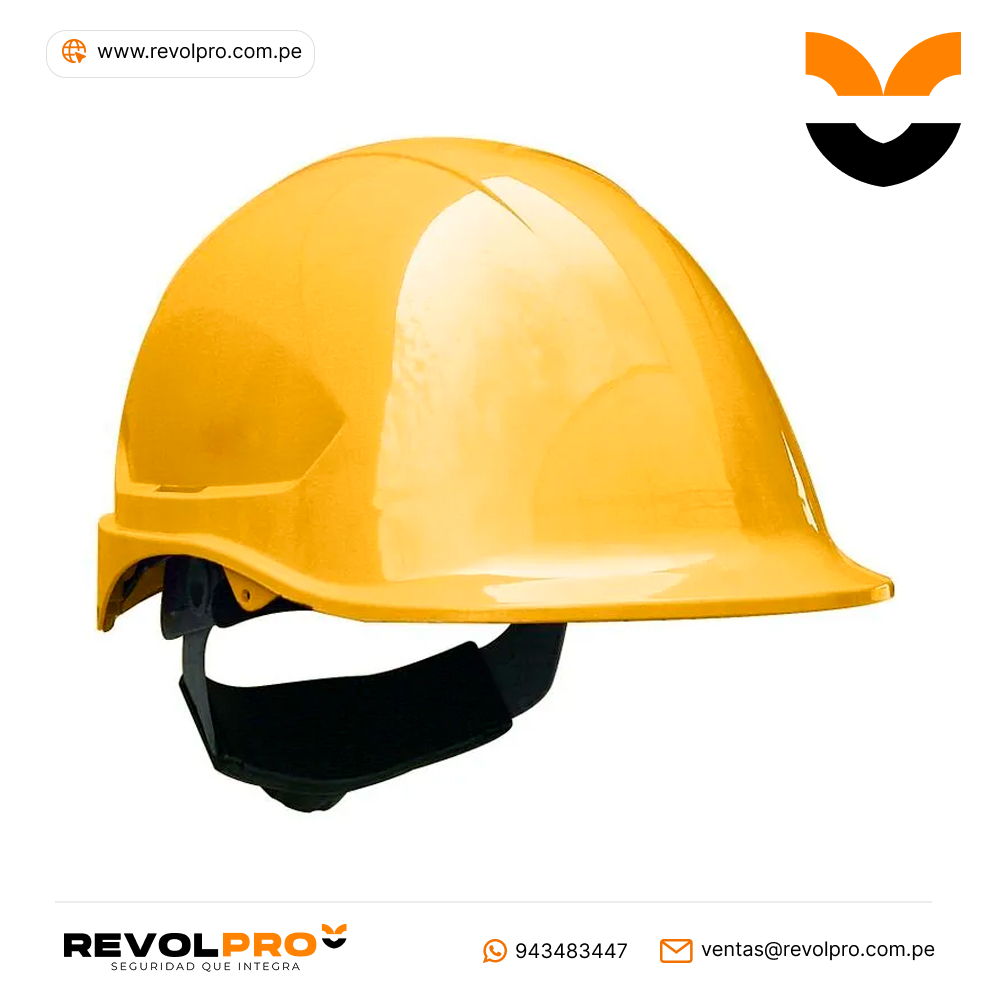 Casco MTA Basic ABS Amarillo Steelpro