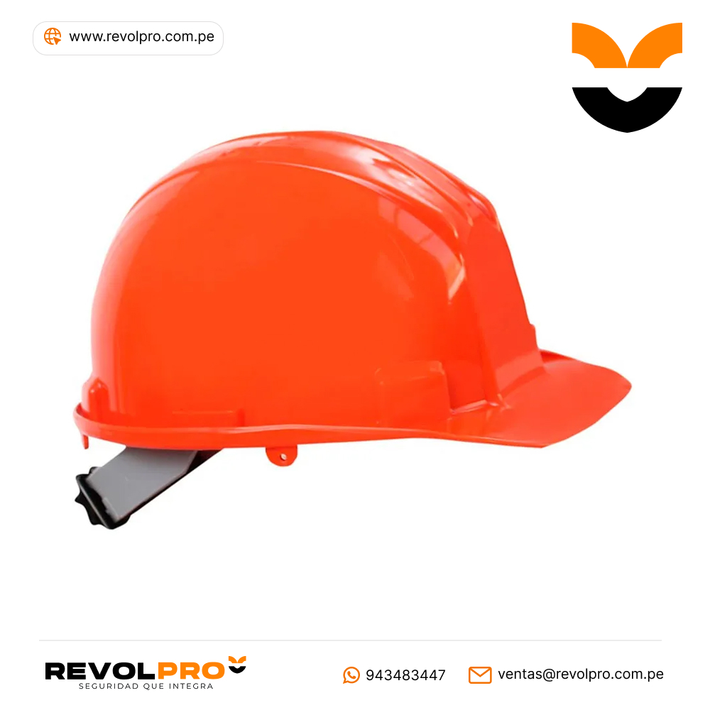 Casco jockey Naranja con Suspension Ratchet MSA