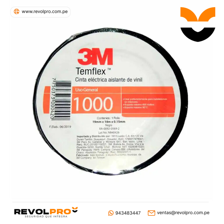 Cinta Aislante 3M 1000 Temflex » Revolpro