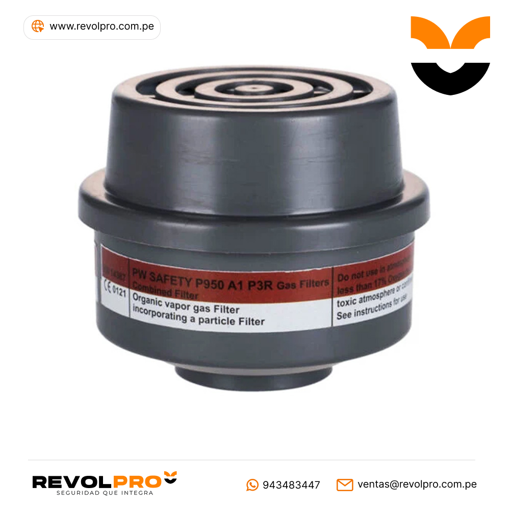 Filtro combinado P950 con conexion de rosca especial P950 Portwest