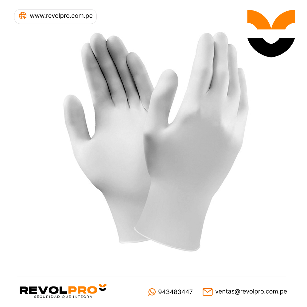 Guante Latex Sin Polvo Steelpro