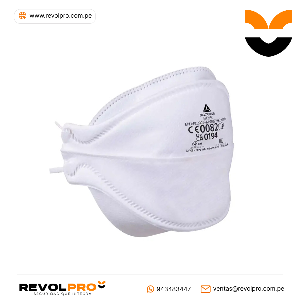 Mascarilla FFP1 con 4 partes plegables M1104 Delta Plus