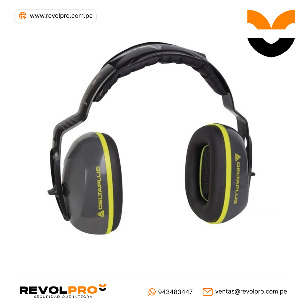 Orejera antirruido Interlagos Light HE SNR 26 dB Delta Plus