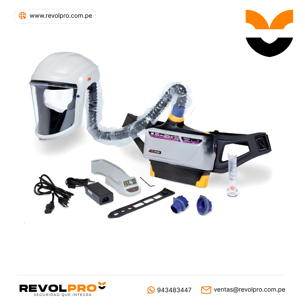 Respirador Purificador de Aire Motorizado Versaflo TR800PSK 3M